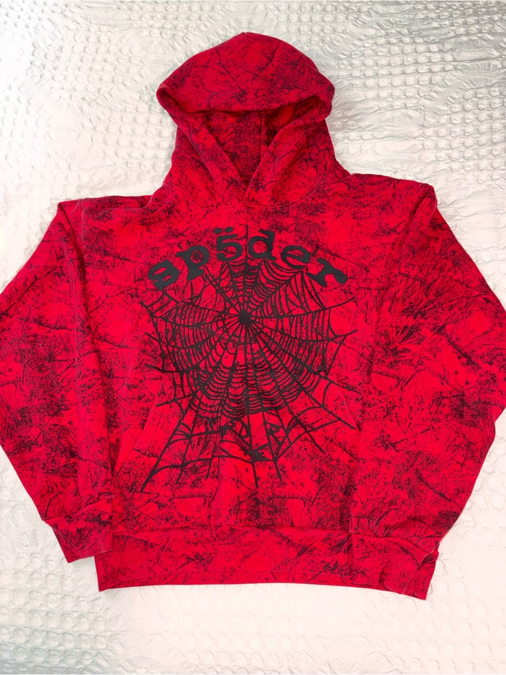 Red Sp5der Real Camp Hoodie